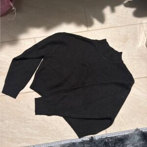 Black Turtleneck Sweater